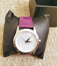 Stunning Purple Strap French Connection Ladies Watch - Needs Battery