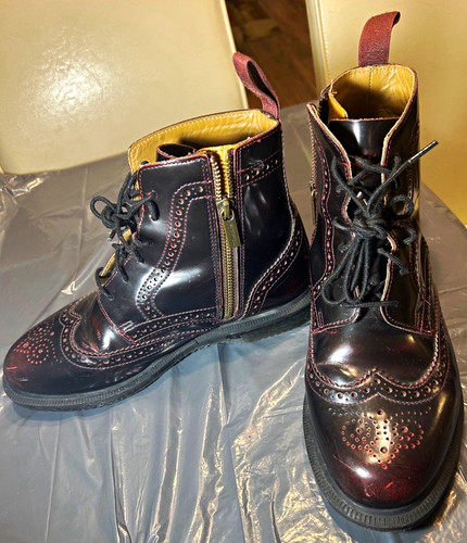 Martens delphine burgundy - martens,
