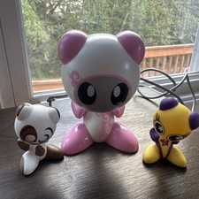 U.B. Funkeys Pink Hub and 2 Figures Untested