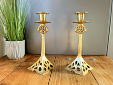 Pair art nouveau - of, 9.75"