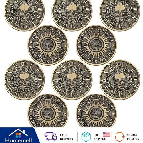 Pcs memento mori - coins,