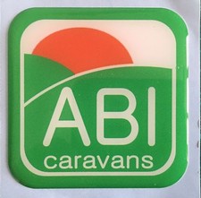 ABI CARAVAN MOTORHOME BADGE