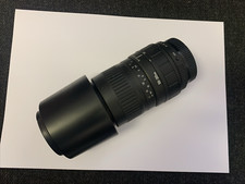 Sigma AF-MF Zoom Lens 100-300mm F4.5-6.7 UC with both original End Caps