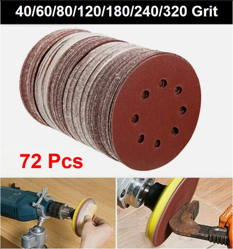 Pcs inch 125mm round - 72,