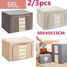 2/3X Clothes Storage Bag 66L
