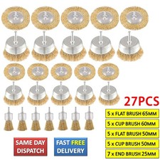 27 Pcs Wire Brush Set Rotary