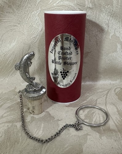 Vintage pewter wine - wine, bottle