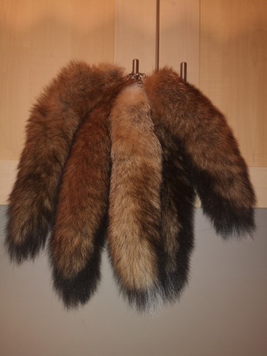 Real genuine red fox tail - genuine,