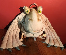 STAR WARS EPISODE 1 : JAR JAR BINKS 3D HEAD BACKPACK RUCKSACK.  NEW (NO TAGS)