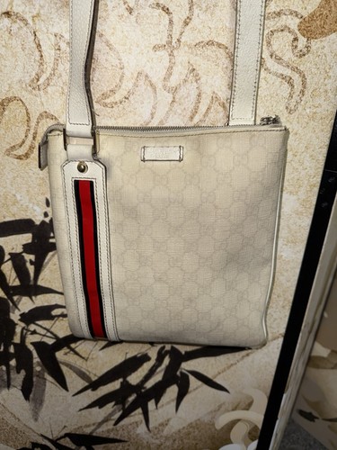Gucci canvas leather - gucci, canvas/leather