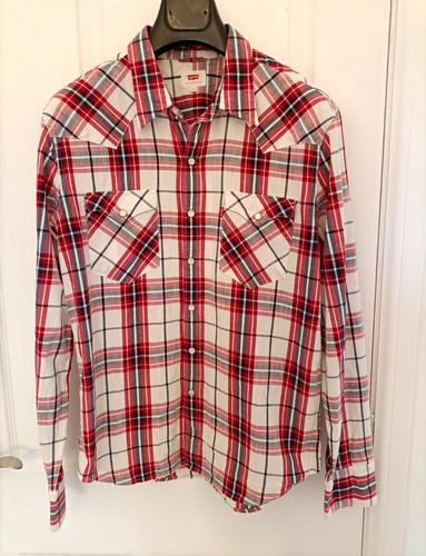 Levi red white - levi's, plaid