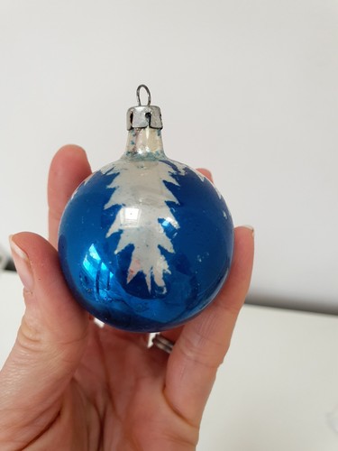 Vintage blue mercury - mercury, glass