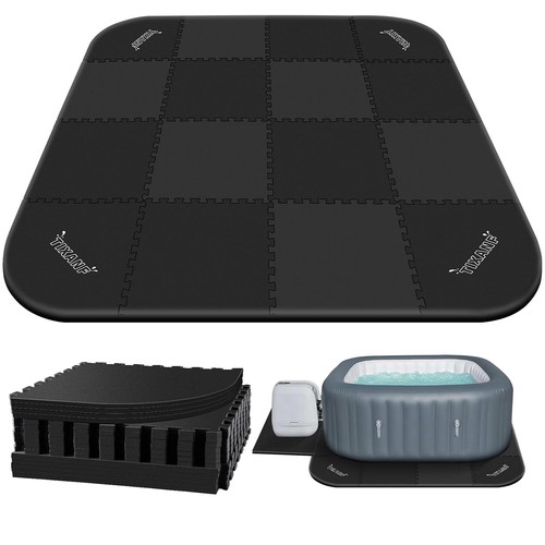Inflatable hot tub mat - hot,