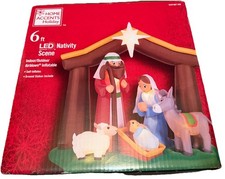 6 ft LED NATIVITY SCENE