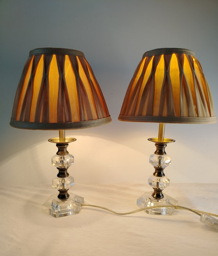 Pair homebase table lamps - table,