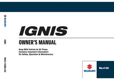 SUZUKI IGNIS OWNERS MANUAL