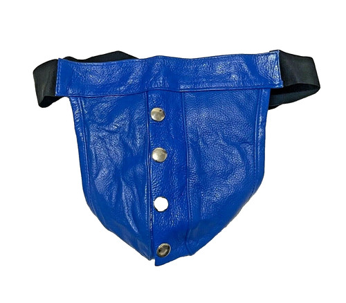Men real leather - real, jockstrap