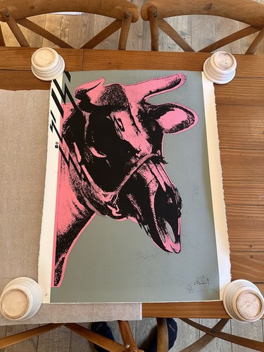 Paul insect print dead cow - print,