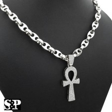 Hip Hop Iced Lab Diamond Ankh