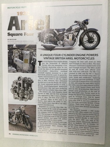 Hmn 1706 article - article, motorcycle