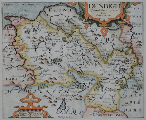 Original antique map - original,