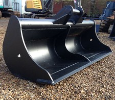 3ft Ditching Digging Grading Bucket, 1-2 Ton Tonne Excavator Digger