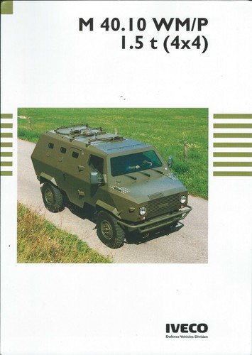 Military vehicle brochure - brochure,