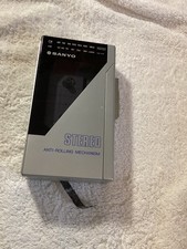 Sanyo M-G12 sportster Walkman Personal Stereo Cassette  for spares or repair