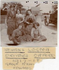 WW1 WOMENS LEGION DRIVERS