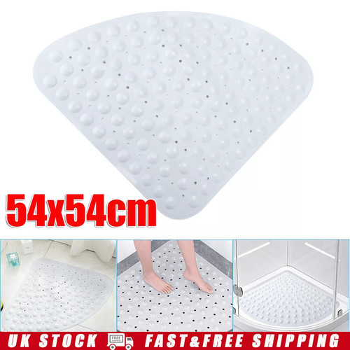 Corner shower mat non - shower,