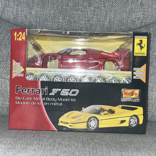 Ferrari f50 die cast - ferrari, metal