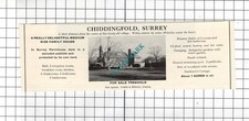 Chiddingfold Surrey House Sale Advert - 1967