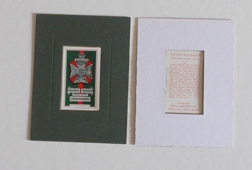 Cigarette card gallaher - card,