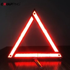 Large warning car - warning, triangle