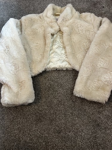 Girls monsoon faux fur - faux, bolero
