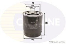 Oil Filter  To Fit Carbodies FL2 85->89, FX4 85->89, FX4S 86->89, Land Rover 90