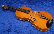 French Violin by Collin-Mezin Paris 1872 Antique Musical Instrument Violin