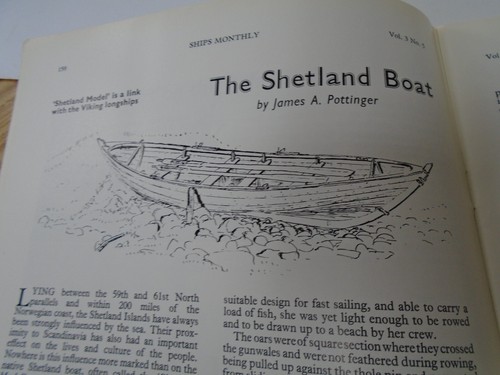 Shetland boat cresset refurb - boat,
