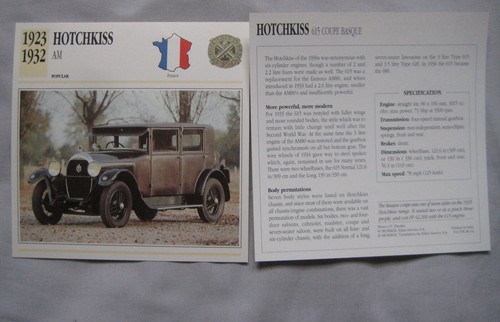 Hotchkiss collectors classic - hotchkiss,