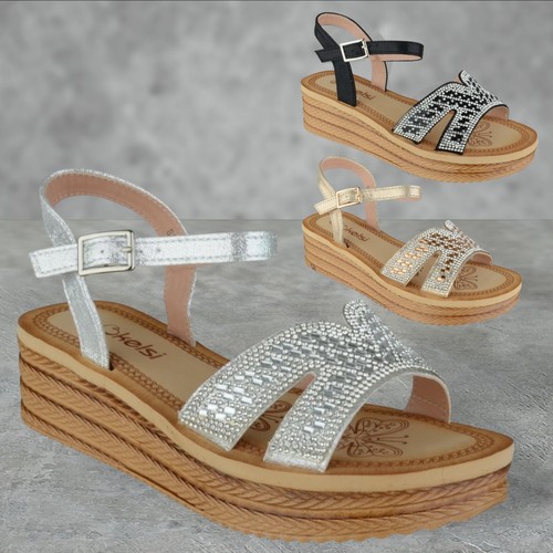 Ladies womens diamante - womens, ankle