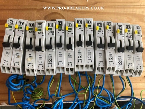 Square rcbo qoe type 10a - rcbo, 6a