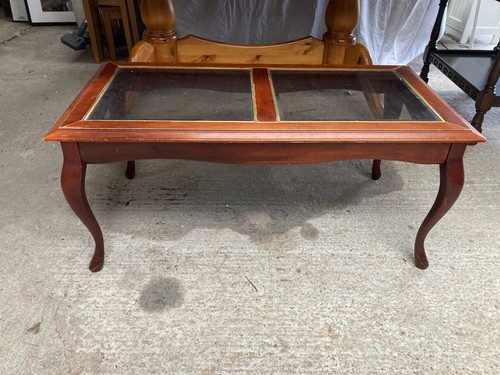 Glass wooden coffee - coffee, table