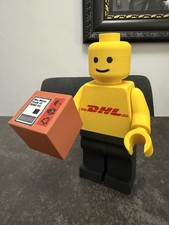 DHL Delivery Driver Brick Man