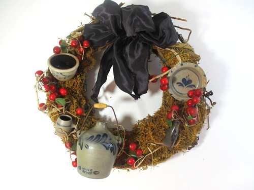 1990s rowe pottery grapevine - pottery,