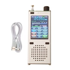ATS200 Aviation Band Radio with Color Touchscreen and Built in Long Rod Antenna