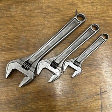 Vintage Bahco Adjustable Spanner Set 6/8/10 Inch
