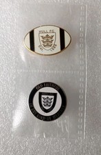 2x Hull FC Rugby League Badges