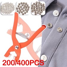 200/400Pack Snap Fasteners Kit