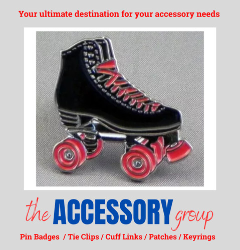 New pin badge - , skates