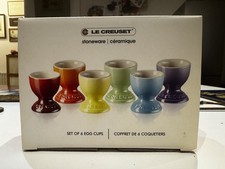 Le Creuset Set Of 6 Egg Cups